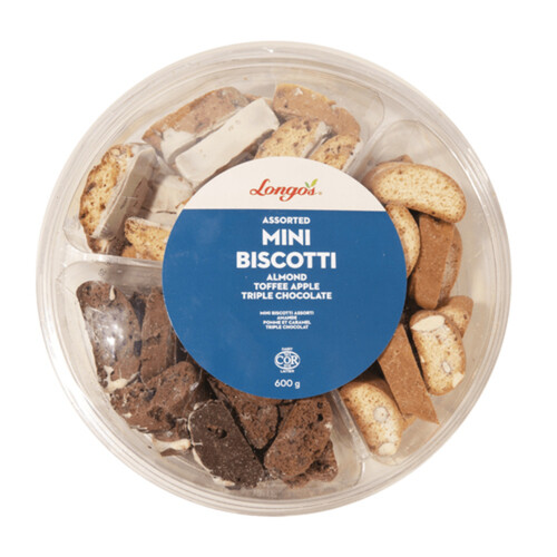 Longo's Mini Biscotti Assorted 600 g