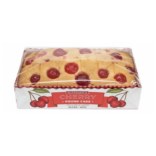 Mcfadgen's Bakery Sliced Pound Cake Cherry 400 g