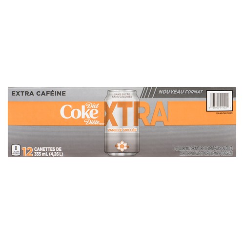 Coca-Cola Diet Soft Drink Toasted Vanilla 12 x 355 ml (cans)