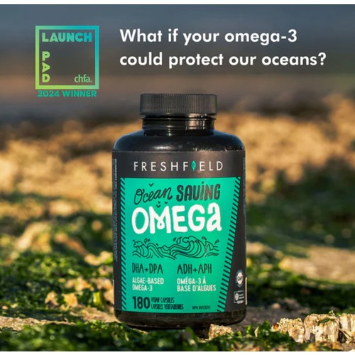 Freshfield Omega-3 Ocean Saving Vegan Capsules 60 Count