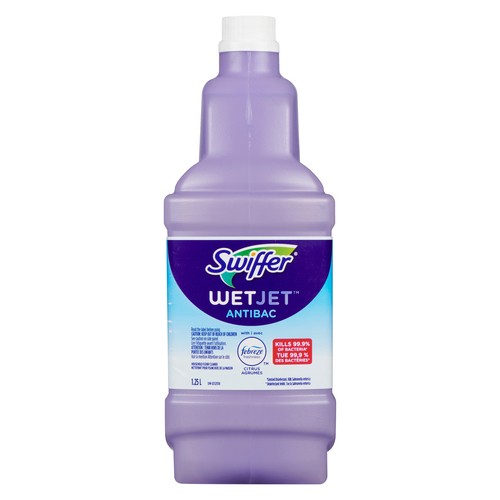 Swiffer Wet Jet Anti-Bacterial Cleaning Solution Citrus 1.25 L
