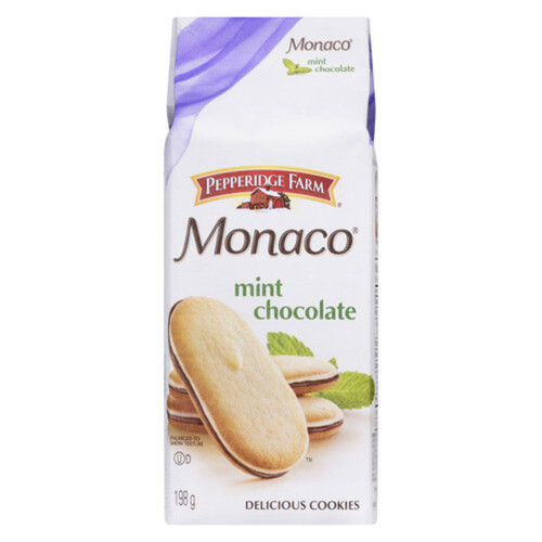 Pepperidge Farm Cookies Monaco Mint Chocolate 198 g