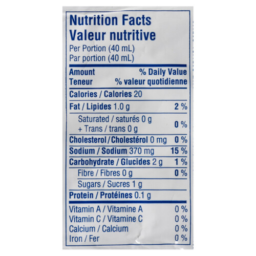 Kraft Salad Dressing Calorie Wise Zesty Italian 40 ml Voilà Online Groceries & Offers