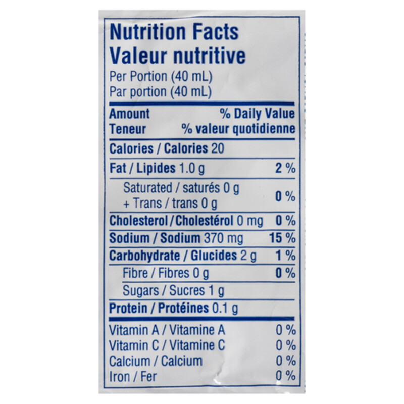 Kraft Salad Dressing Calorie Wise Zesty Italian 40 ml Voilà Online