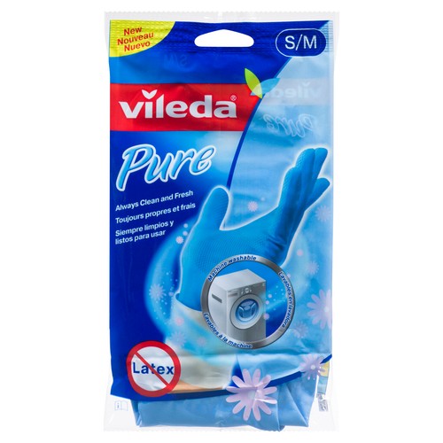 Vileda Pure Small Medium Gloves 