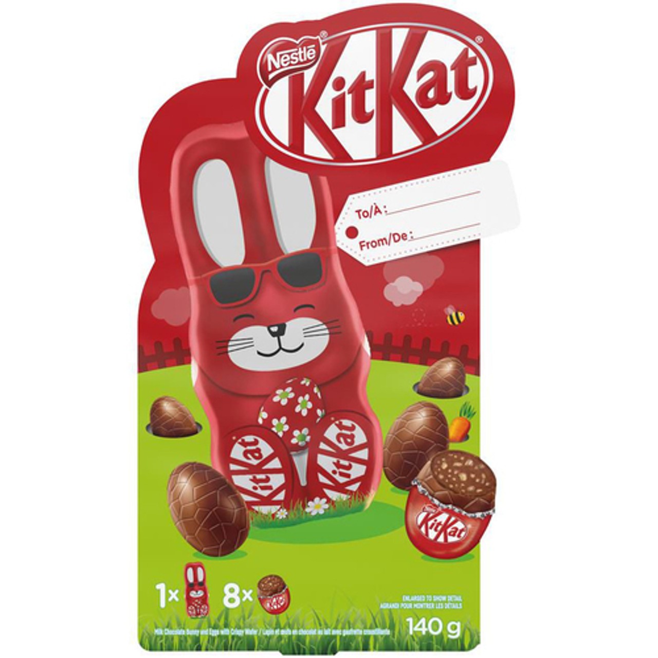 Kit Kat Chocolate Bunny Gift Pack 140 g - Voilà Online Groceries & Offers