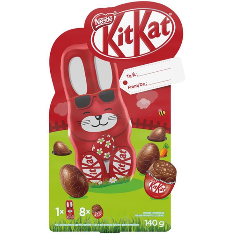 Kit Kat Chocolate Bunny Gift Pack 140 g - Voilà Online Groceries & Offers
