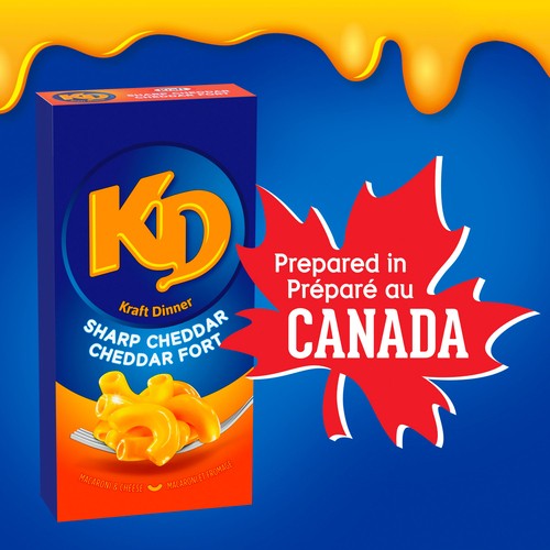 Kraft Dinner Macaroni And Cheese Sharp Cheddar 200 g