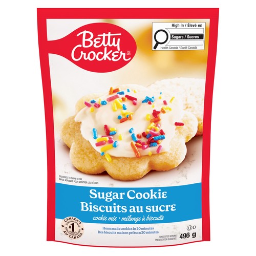 Betty Crocker Baking Mix Sugar Cookie 22 Servings 496 g