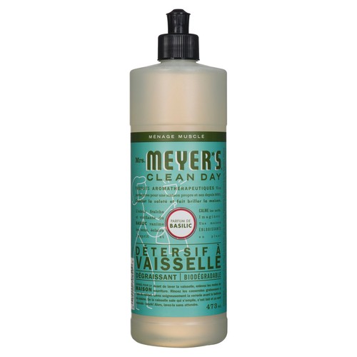 Mrs. Meyer's Dish Soap Clean Day Basil 473 ml