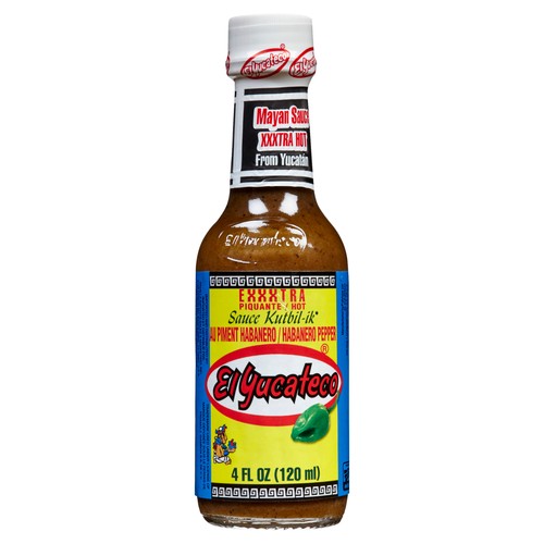 El Yucateco Extra Hot Sauce Habanero Pepper 120 ml