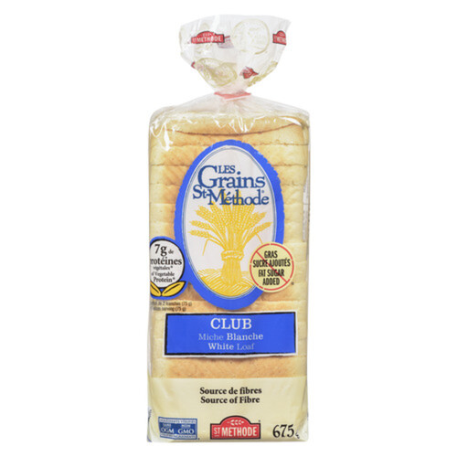 St-Méthode Club White Bread No Fat No Sugar 675 g