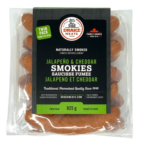 Drake Meats Smokies Jalapeno & Cheddar 825 g