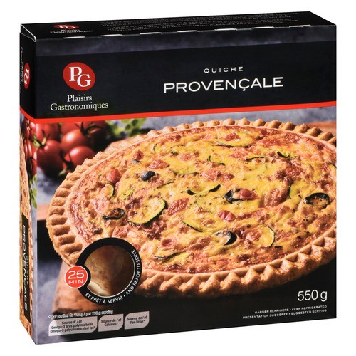 Plaisirs Gastronomiques Quiche Provencal 550 g