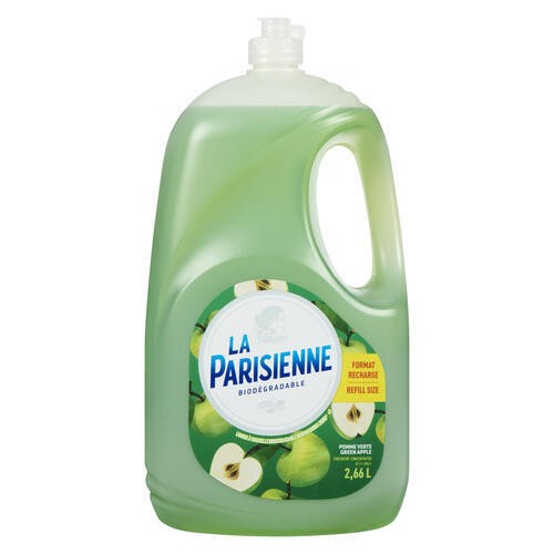 La Parisienne Dishwashing Liquid Green Apple 2.66 L