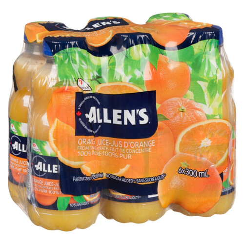 Allen's Orange Juice 6 x 300 ml