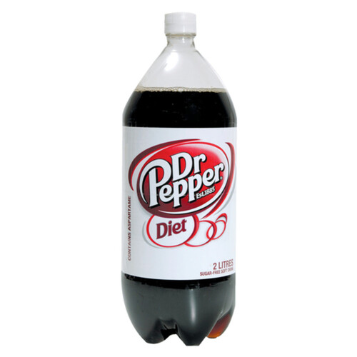 Dr Pepper Soft Drink Diet 2 L (bottle)
