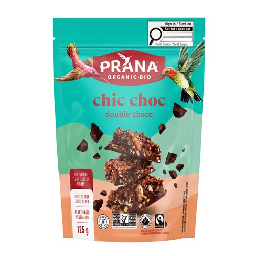 Prana Organic Chic Choc Bites Double Choco 125 g
