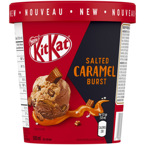 Kit Kat Frozen Ice Cream Salted Caramel 500 ml