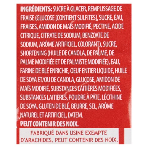 Two Bite Petits Gâteaux fraises de champs 300 g