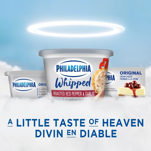 Philadelphia Whipped Cream Cheese Product Roasted Red Pepper & Garlic 227 g