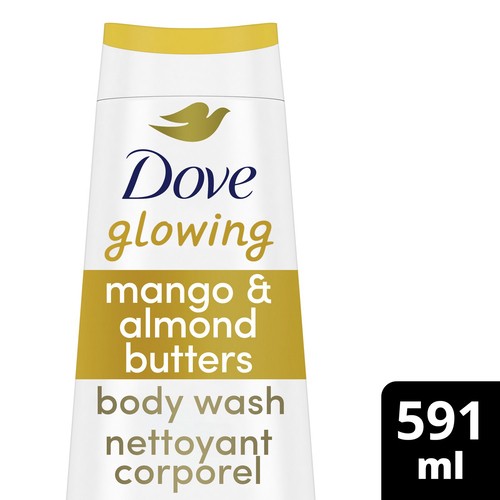Dove Glowing Body Wash Mango & Almond Butters For Healthy-Looking Skin 591 ml