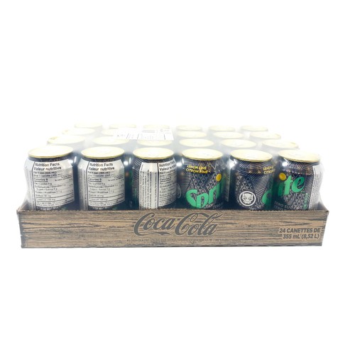 Sprite Zero Soft Drink Lemon Lime 24 x 355 ml (Cans)