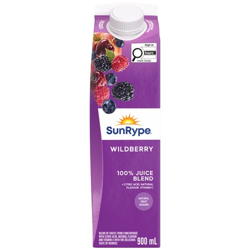 SunRype Wildberry Juice 900 ml