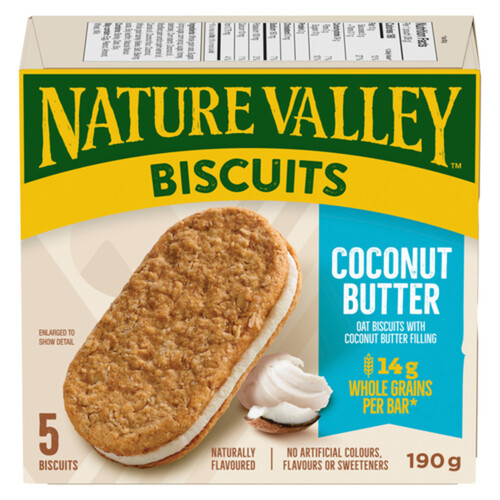 Nature Valley Biscuits Coconut Butter 190 g