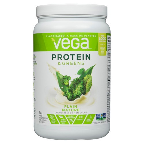 Vega Protein & Greens Unsweetened Plain 586 g