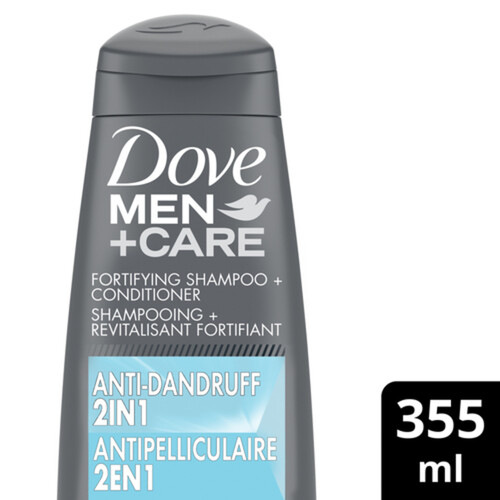 Dove Men+Care Fortifying Anti-Dandruff 2 In 1 Shampoo & Conditioner 355 ml