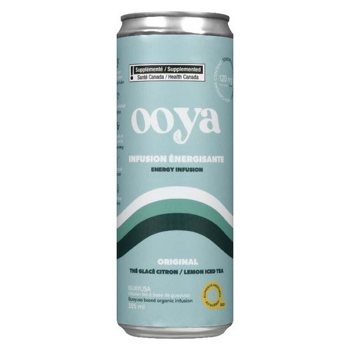 Ooya Energy Infusion Original Lemon Iced Tea 355 ml (can)