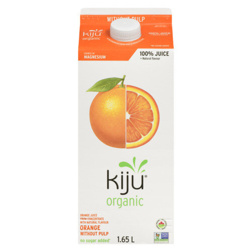 Kiju Organic Orange Juice Without Pulp 1.65 L