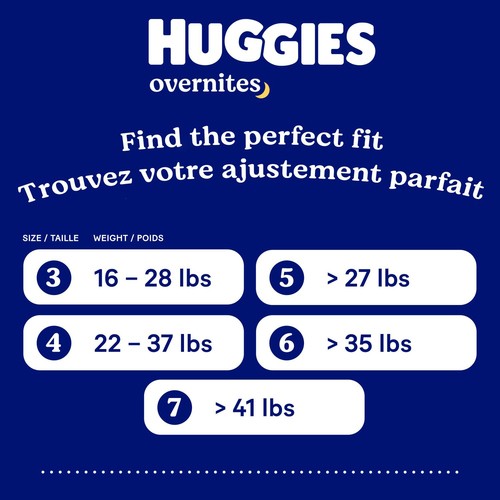 Huggies Overnites Diapers Size 7 32 Count