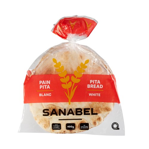 Sanabel Pita White Large 400 g