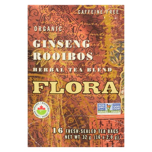 Flora Organic Tea Double Ginseng 16 EA