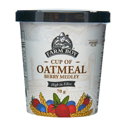Farm Boy Oatmeal Cup Berry Medley 70 g