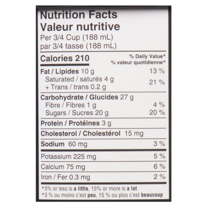 Breyers Certified Kosher Creamery Style Light Ice Cream Maple Walnut 1.66 L Voilà Online