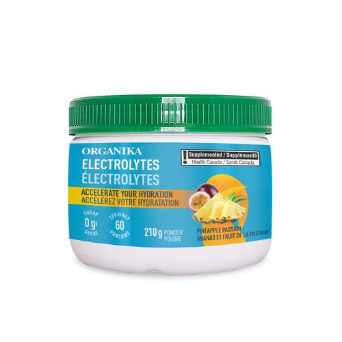Organika Electrolyte Powder Pineapple Passion 210 g