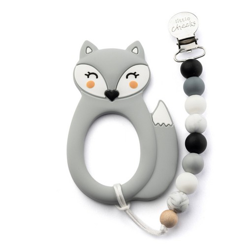 Little Cheeks Teether Clip 1 EA
