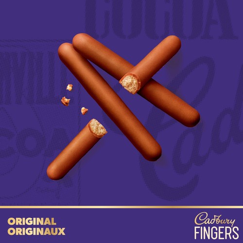 Cadbury Fingers Cookie Original Chocolatey 114 g