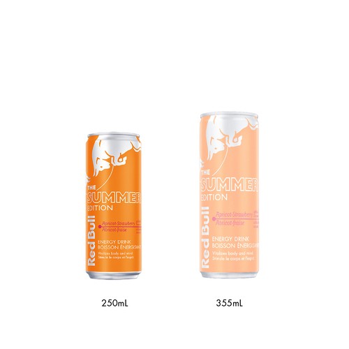 Red Bull Energy Drink Apricot-Strawberry 4 x 250 ml (cans)