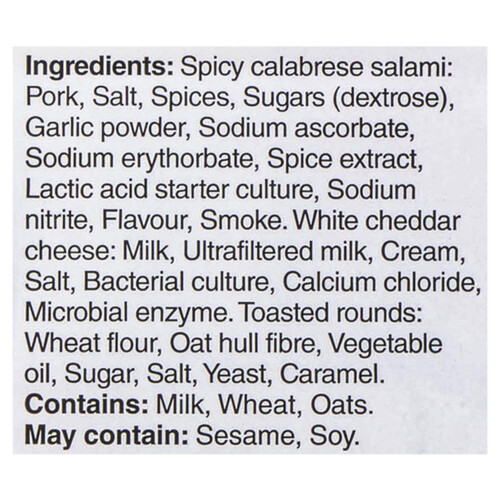 Schneider's Salami Calabrese Hot Adult Lunch Kit 75 g