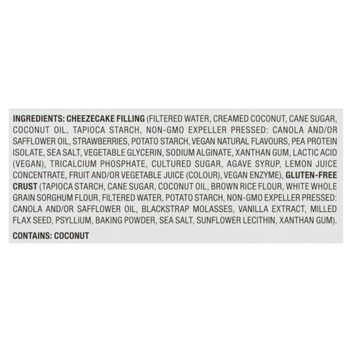 Daiya Gluten-Free Vegan Cheezecake Strawberry 400 g (frozen)
