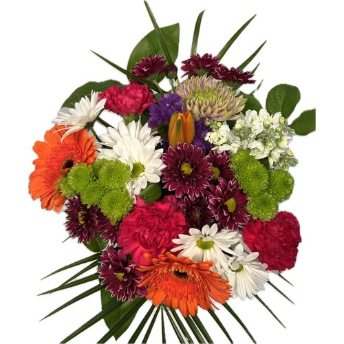 Flower Bouquet Jewel Toned