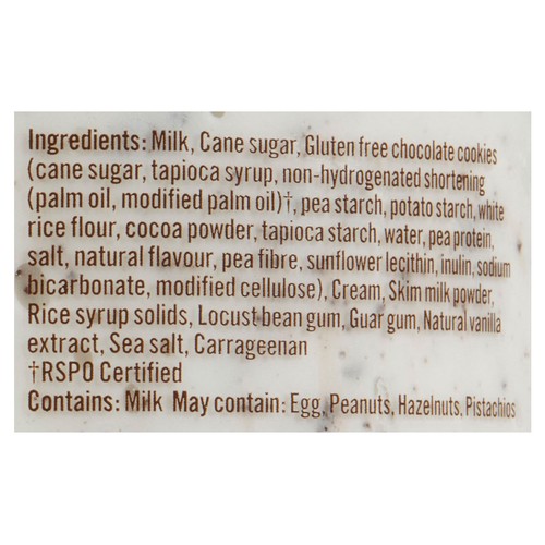 Righteous Gelato Gluten-Free Gelato Cookies And Cream 562 ml