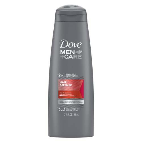 Dove Men+Care 2 In 1 Shampoo & Conditioner Defense For Clean Hair 355 ml