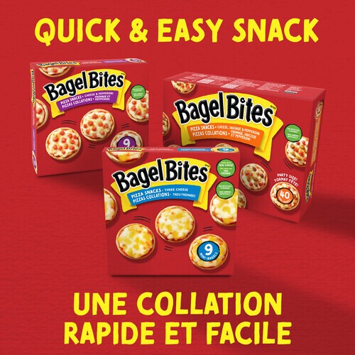 Hot Bites Pizza Snacks Three Cheese 198 g