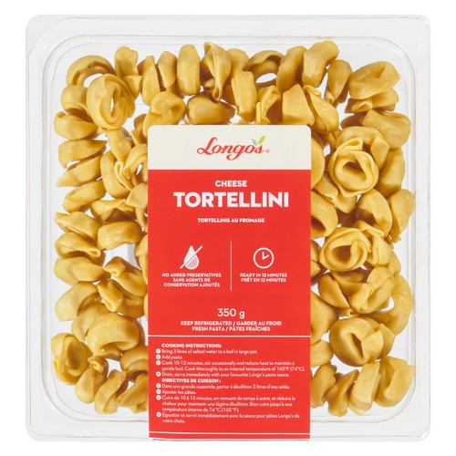 Longo's Tortellini Cheese 350 g