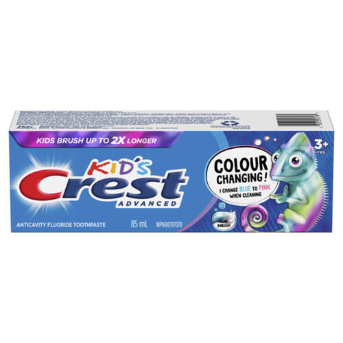 Crest Kid's Toothpaste Color Changing 85 ml